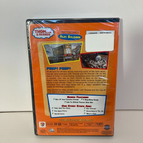 Thomas & Friends: Races, Rescues, & Runaways DVD Classic Train TV Series - Picture 2 of 4